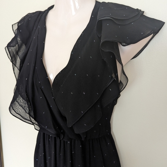 Vintage Wayne Clark black midi dress - Picture 4 of 14